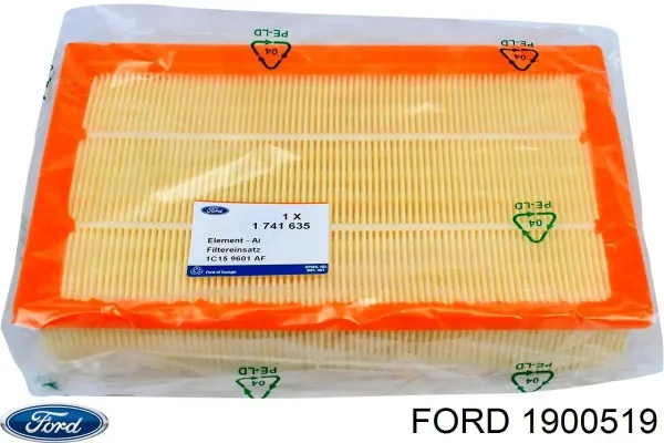 Повітряний фільтр 1900519 Ford