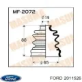 Пильник ШРУСа зовнішній FORD 2011526