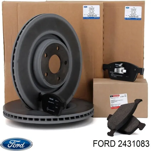 Гальмівні диски передні 2431083 Ford