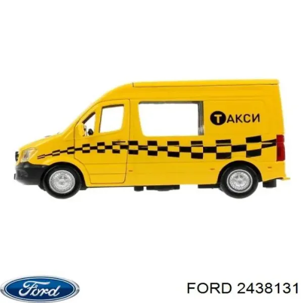 Повітропровід (дефлектор) радіатора, нижній 2438131 Ford