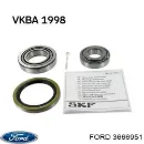 Підшипник маточини передньої, внутрішній FORD 3666951