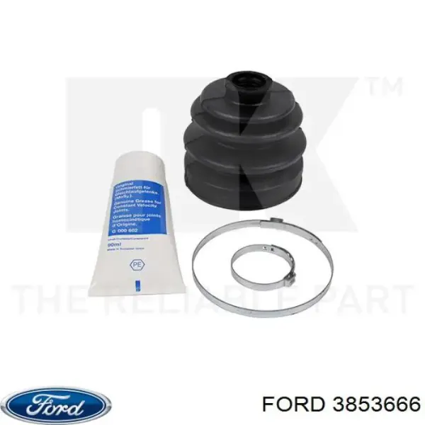 Пильник ШРУСа зовнішній 3853666 Ford