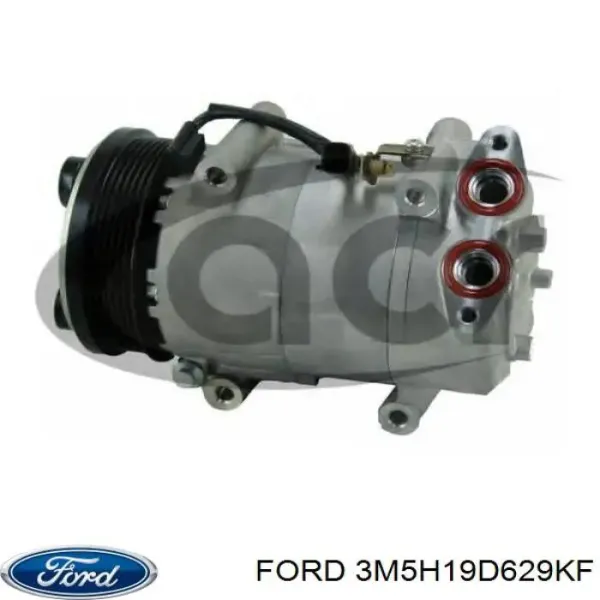Компресор системи кондиціювання Ford 3M5H19D629KF ціна, від