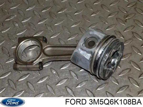 Поршень в комплекті на 1 циліндр, STD 0403700 Mahle Original