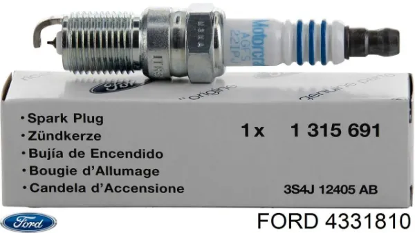 Свічки автомобільні Ford 4331810 ціна, від