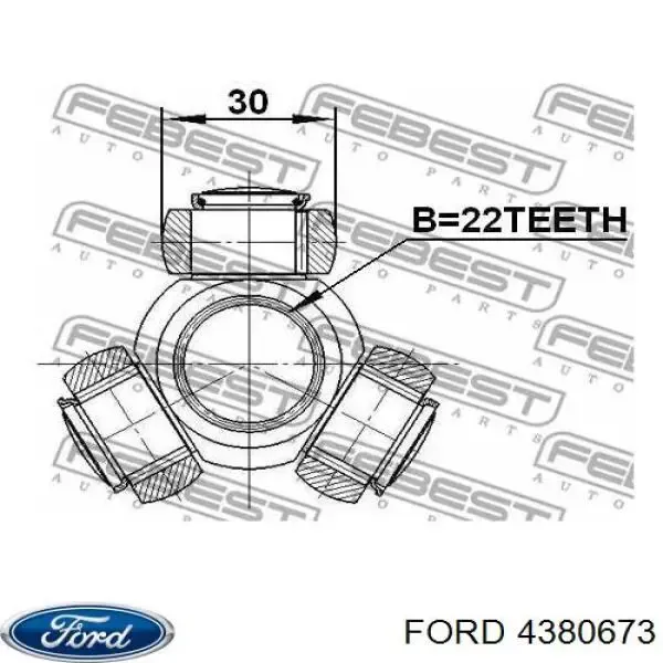 Тришип 4380673 Ford