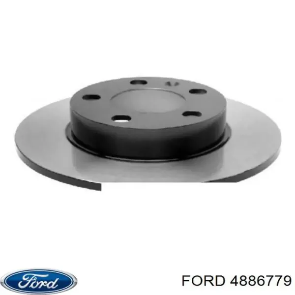 Барабан гальмівний задній Ford 4886779