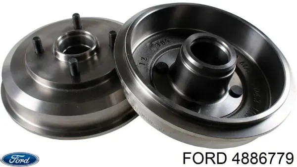 Барабан гальмівний задній 4886779 Ford