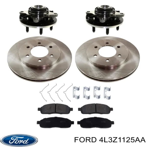 Гальмівні диски передні 4L3Z1125AA Ford