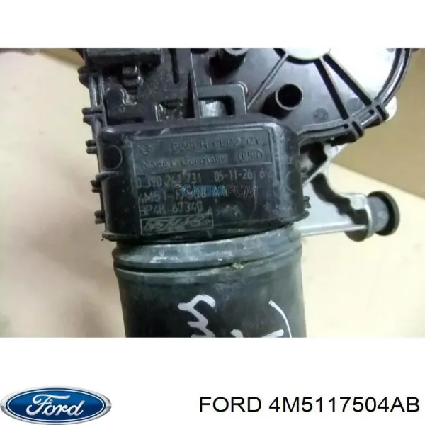 Мотор двірника Ford 4M5117504AB