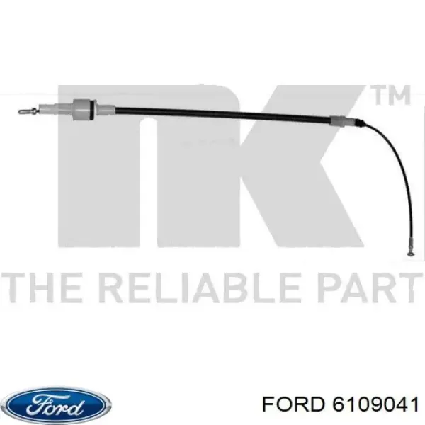 Трос зчеплення 6109041 Ford