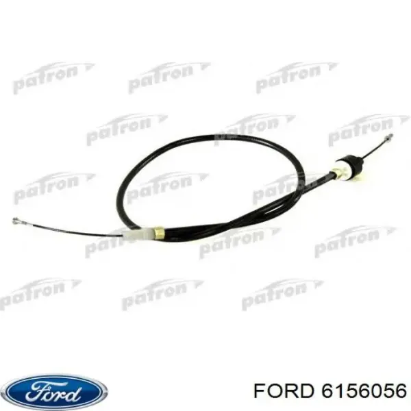 Трос зчеплення 6156056 Ford