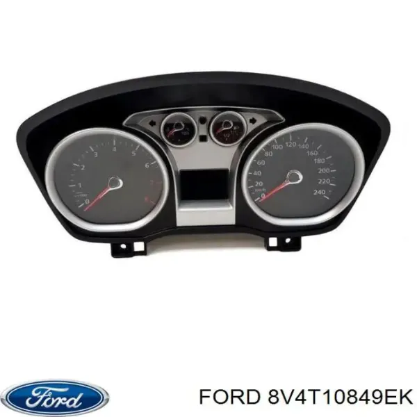 Приладова дошка-щиток приладів 8V4T10849EK Ford