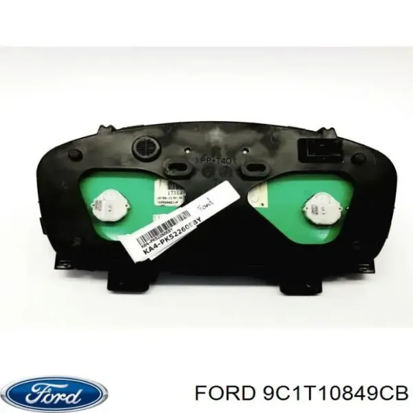 Приладова дошка-щиток приладів 9C1T10849CB Ford