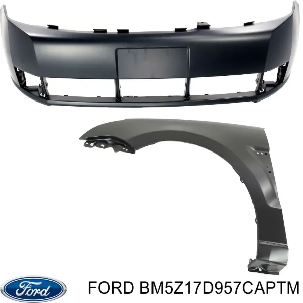 Передній бампер BM5Z17D957CAPTM Ford
