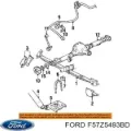 Втулка стабілізатора заднього Ford Explorer U2