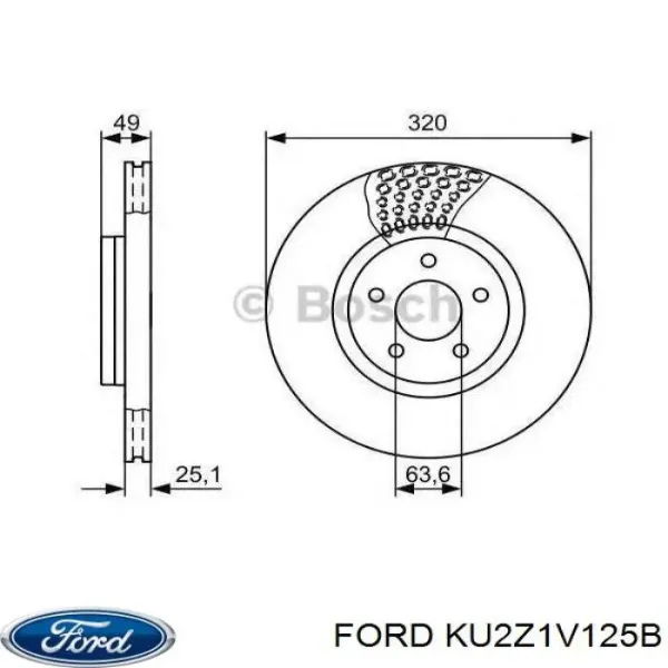  KU2Z1V125B Ford
