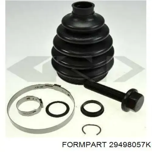 Пильник ШРКШа зовнішній, задньої піввісі 29498057K Formpart/Otoform