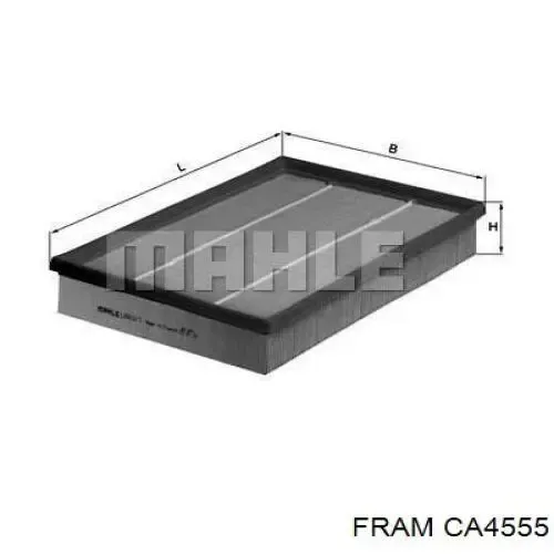 Повітряний фільтр CA4555 Fram