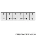 Кільця поршневі на 1 циліндр, STD. FRECCIA FR10140200