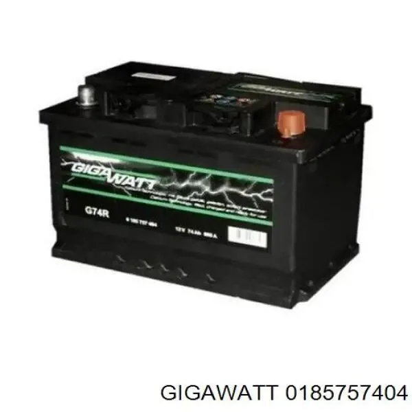 Акумуляторна батарея, АКБ 0185757404 Gigawatt