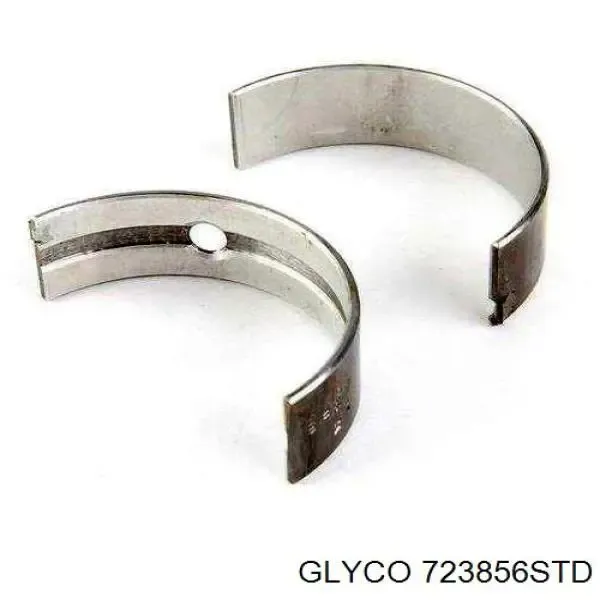 Вкладиші колінвала, корінні, комплект, стандарт (STD) 723856STD Glyco