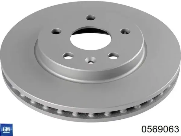 Гальмівні диски передні 0569063 General Motors