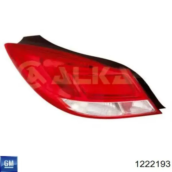 Лівий стоп 1222193 General Motors