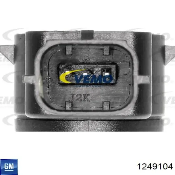 Датчик сигналізації паркування (парктронік), передній 1249104 General Motors