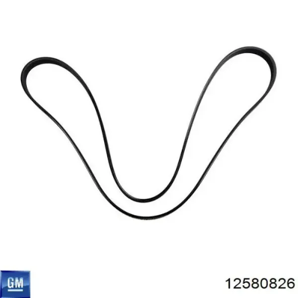 Ремінь генератора 12580826 General Motors