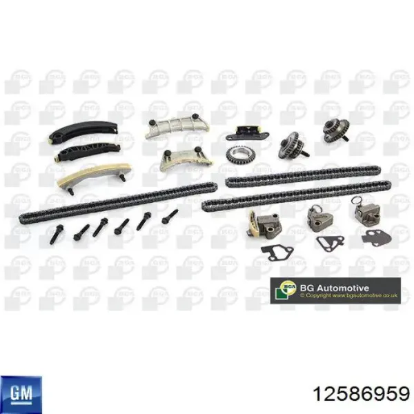 Комплект ланцюга ГРМ 12586959ZUGM Zuiko