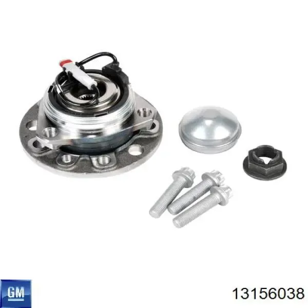 Цапфа - поворотний кулак передній, правий 13156038 General Motors