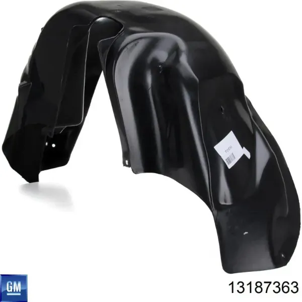 Підкрилок заднього крила, правий 13187363 General Motors