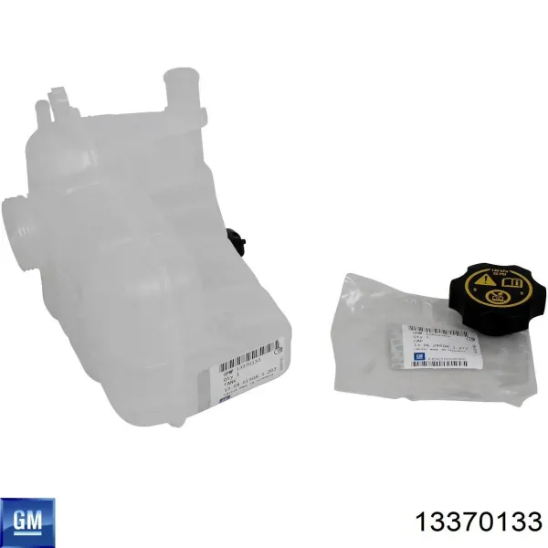Бачок системи охолодження 13370133 General Motors