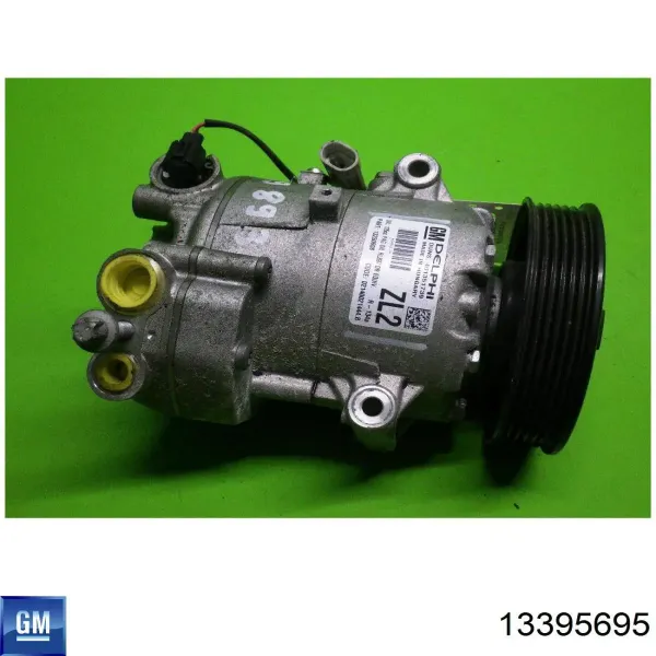 Компресор кондиціонера 13395695 General Motors