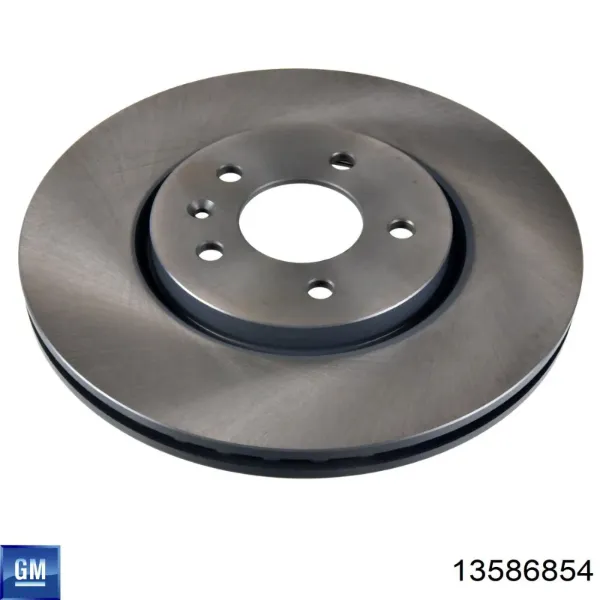 Гальмівні диски передні 13586854 General Motors