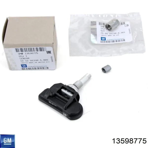 Датчик тиску в шинах 13598775 General Motors