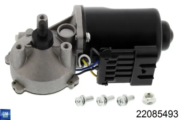 Двигун склоочисника лобового скла (трапеції) 22085493 General Motors