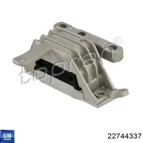 Подушка (опора) двигуна, права 22744337 General Motors