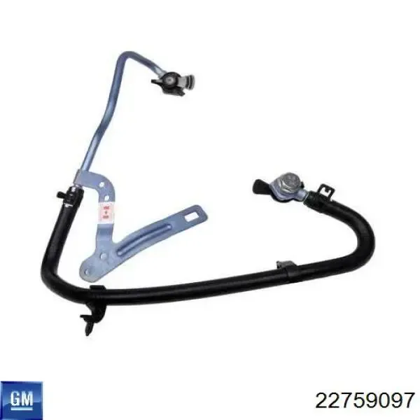 Шланг розширювального бачка, верхній 22759097 General Motors