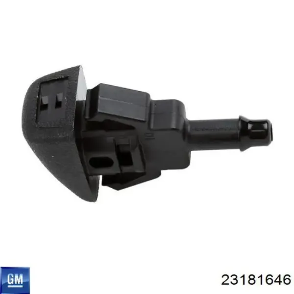 Водостік лобового скла, жабо 23181646 General Motors