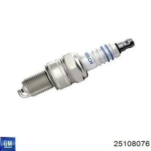 Свічки запалювання 25108076 General Motors