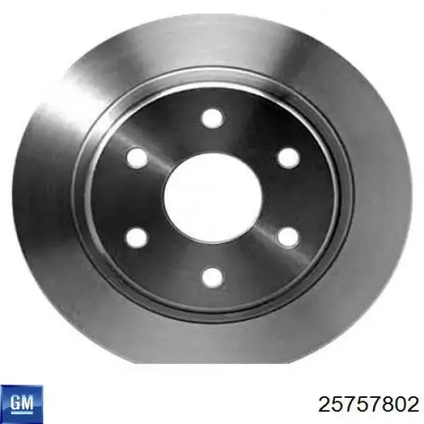 Гальмівні диски 25757802 General Motors