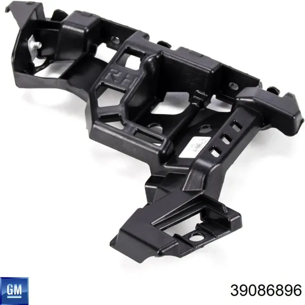 Кронштейн бампера переднього, правий 39086896 General Motors