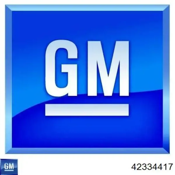 Решітка переднього бампера, центральна 42334417 General Motors