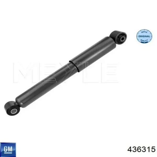 Амортизатор задній 436315 General Motors