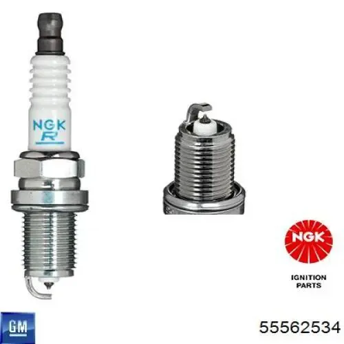Свічки запалювання 1214046 General Motors