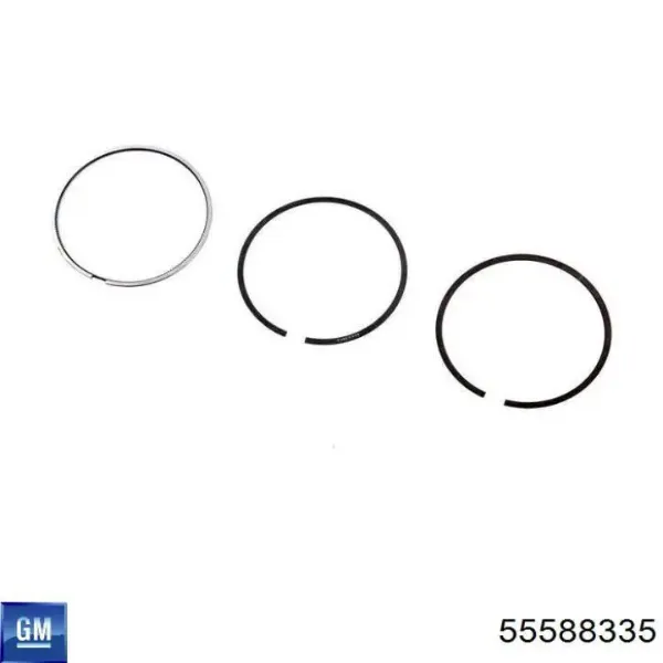 Вкладиші шатунні 55588335 Peugeot/Citroen