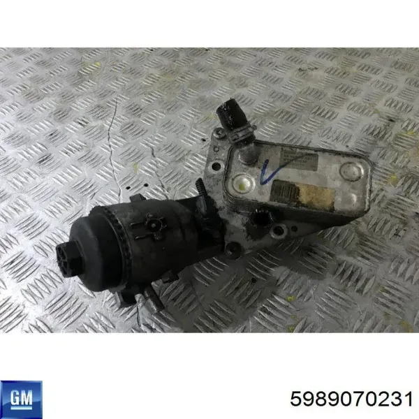 Радіатор масляний (холодильник), під фільтром 5989070231 General Motors