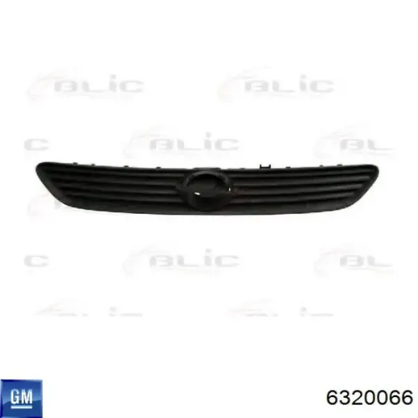 Решітка радіатора 6320066 General Motors